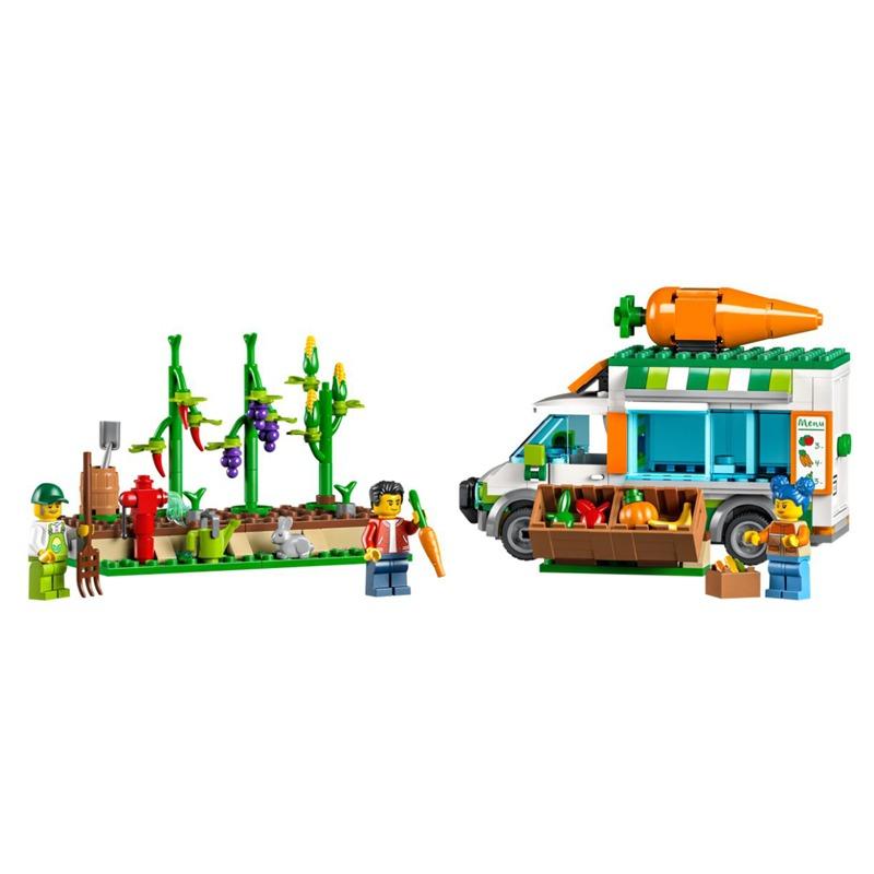 LEGO City Farmers Market Van Building Set