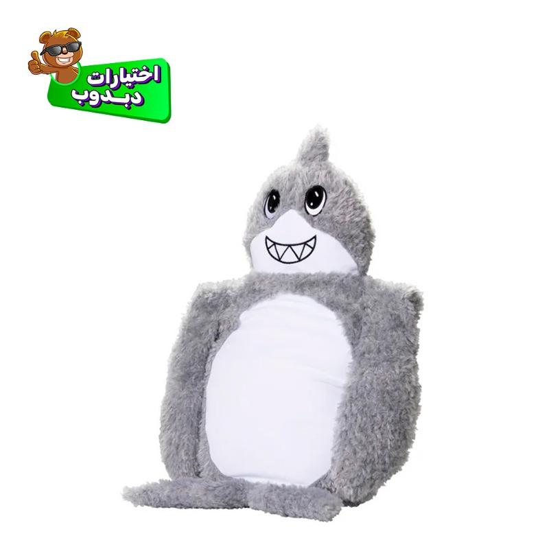 Little Big Hugs Grey Shark Plush Toy