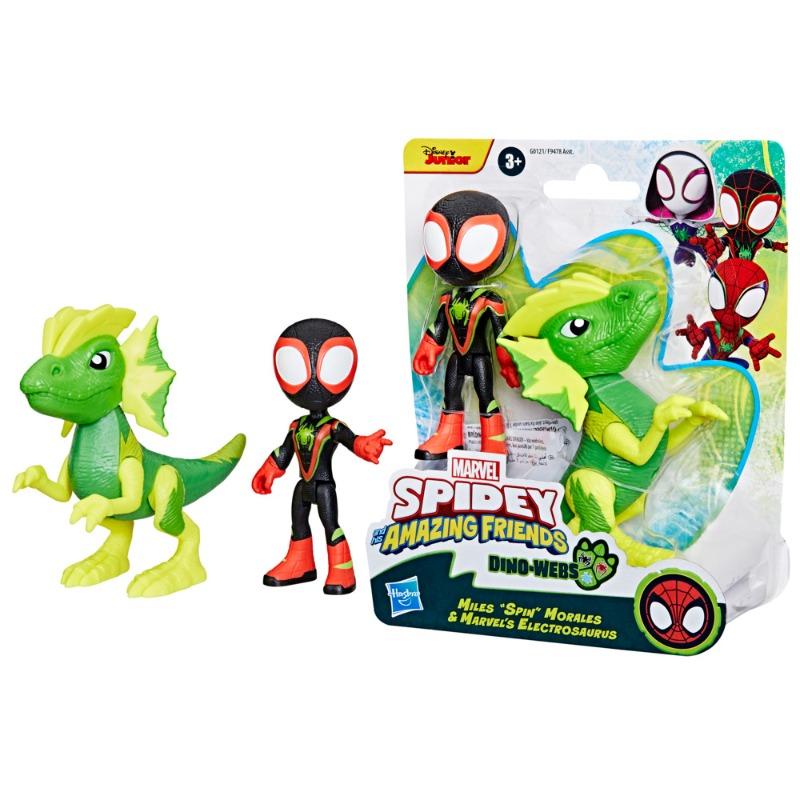 Marvel Spidey and His Amazing Friends Dino Webs - Miles Spin Morales
