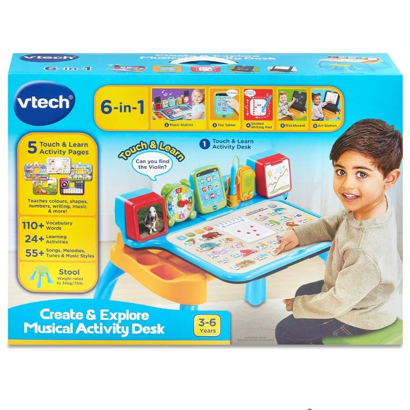 في تك - مكتب الأنشطة التفاعلي اللمس والتعلم مع لوح الكتابة