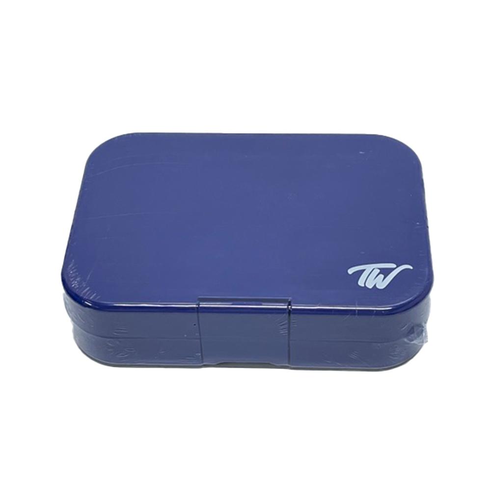 TW Bento Box 6 Compartments Lunchbox - Blue