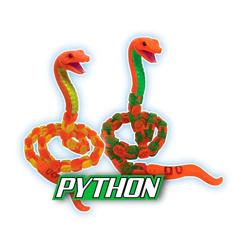 Klixx Creaturez Python Fidget Toy Assorted