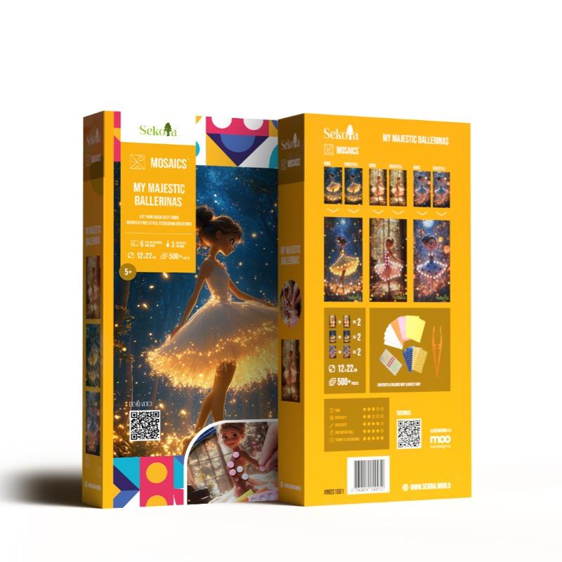 Sekoia Mosaic My Majestic Ballerinas - Creative Mosaic Art Set