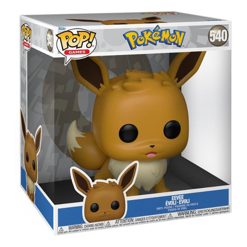 Funko Pop Jumbo Games Pokemon Eevee Vinyl Figure