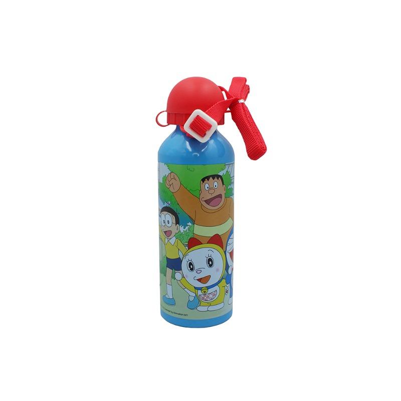 Doraemon Metal Water Bottle With Straps