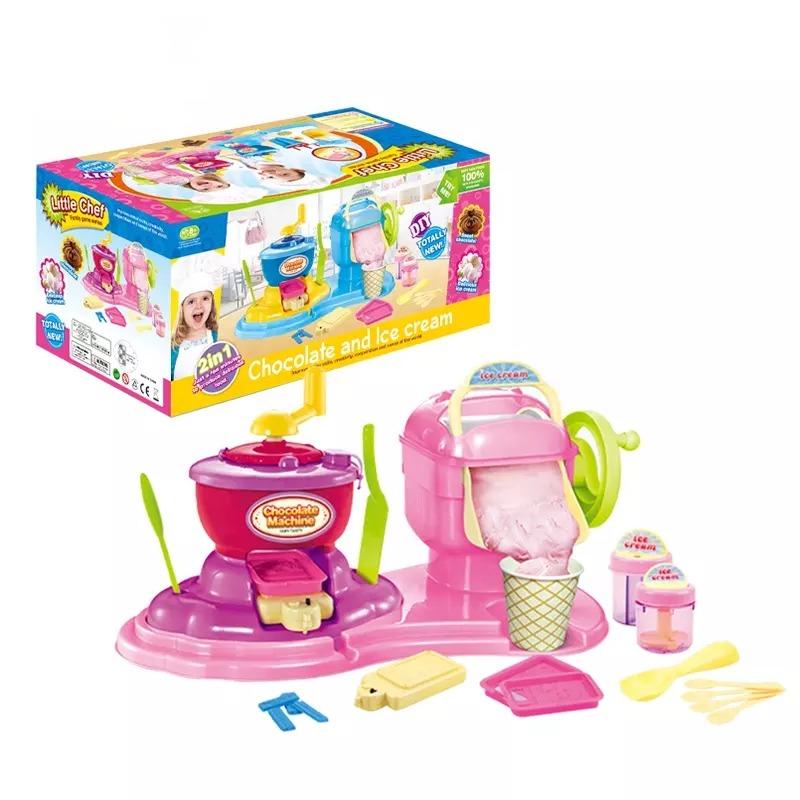 Diy 2 In 1 Chocolate And Ice Cream Machine