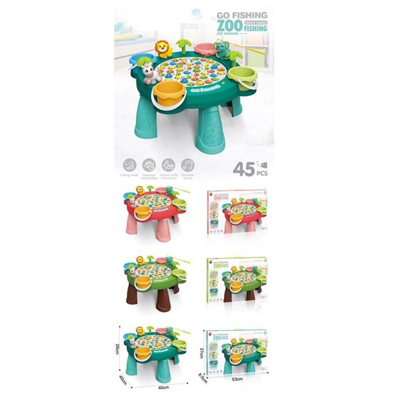 Fishing Game Table Set - Multicolor