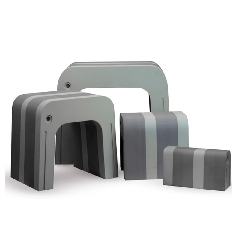 Multipurpose Elephant Family Furniture Set - Grey
