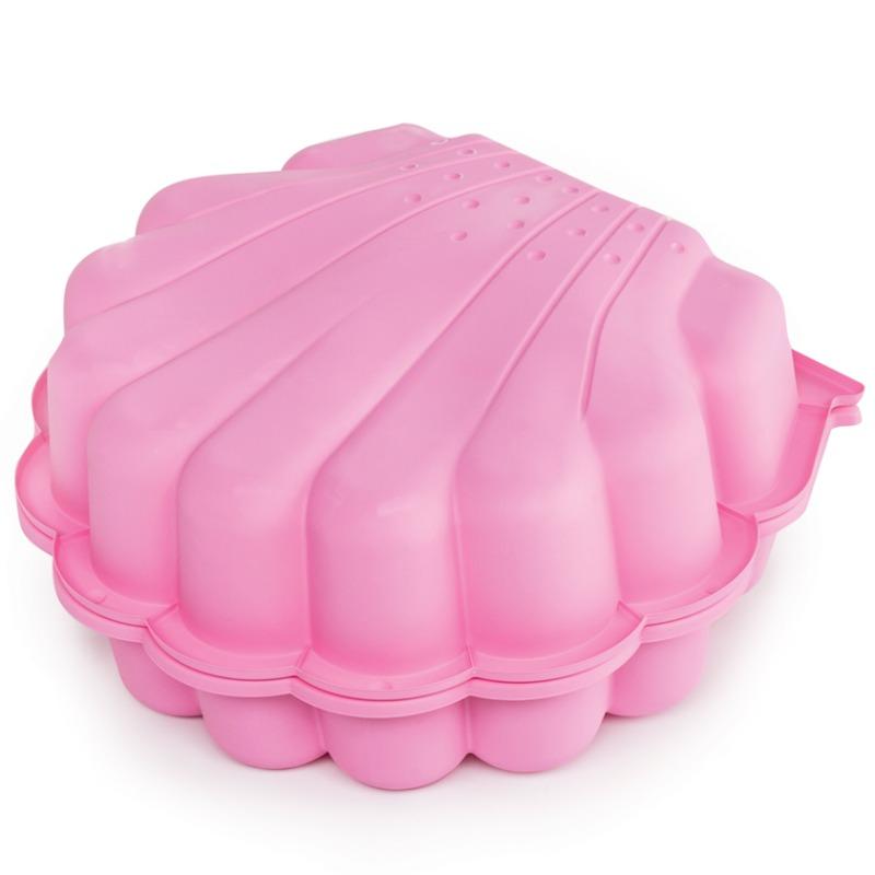 Shell Sandpit Sandbox - Pink