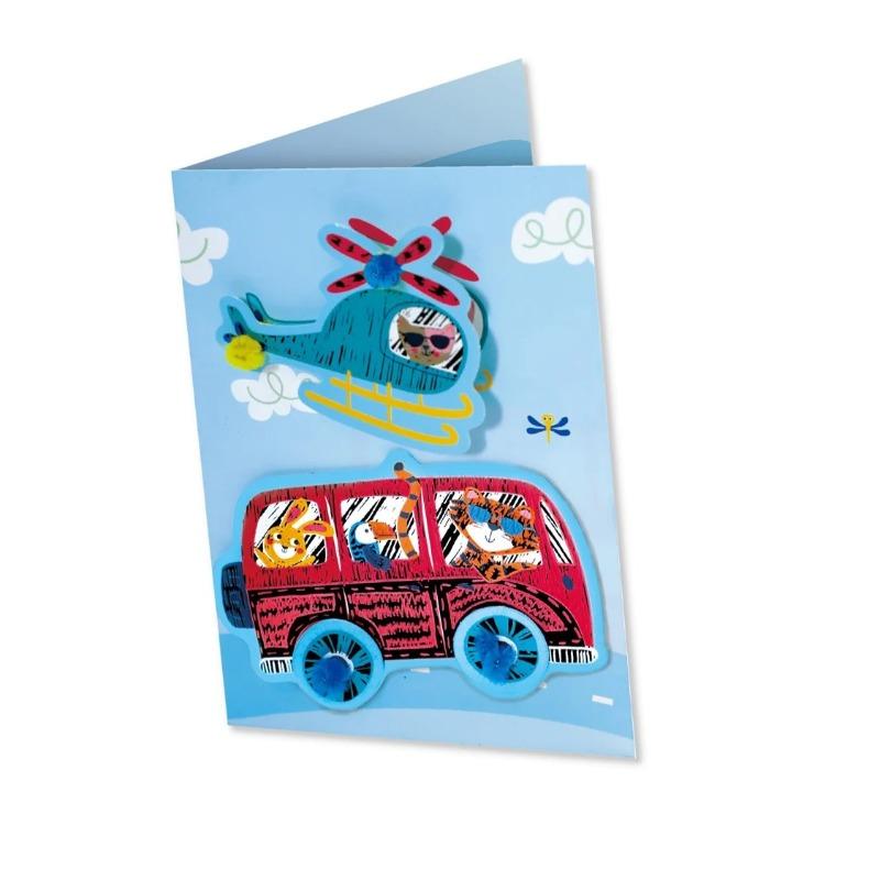 Avenir - Scratch Greeting Card Cars