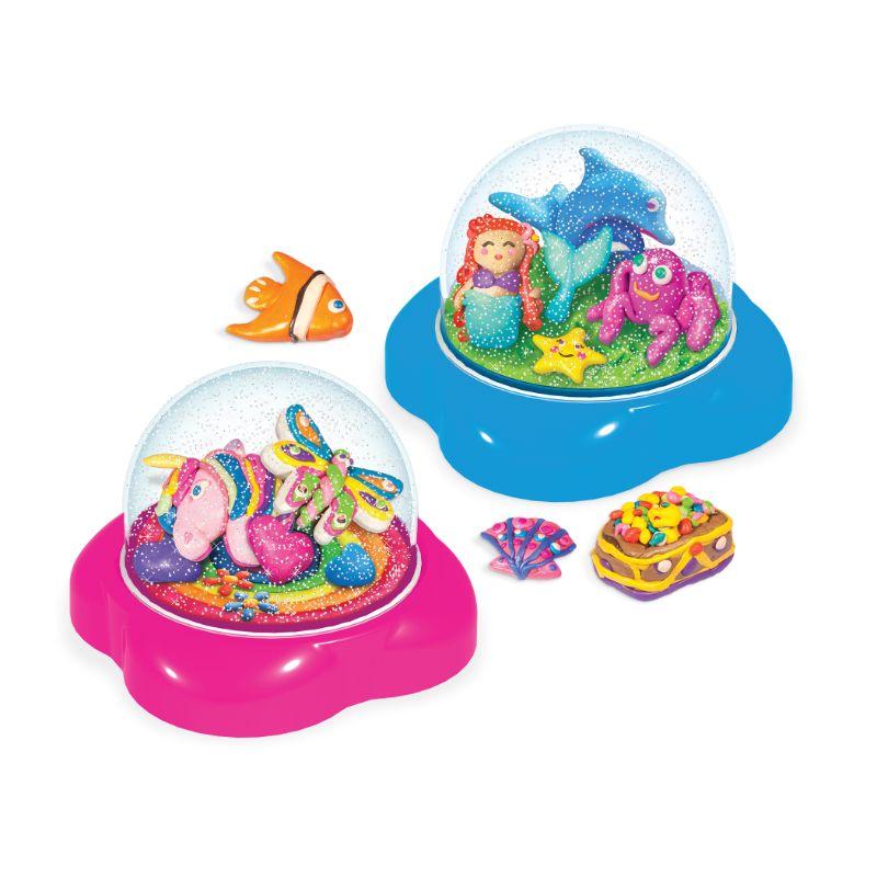 Cra-Z-Art Shimmer N Sparkle Glitter Snow Globes