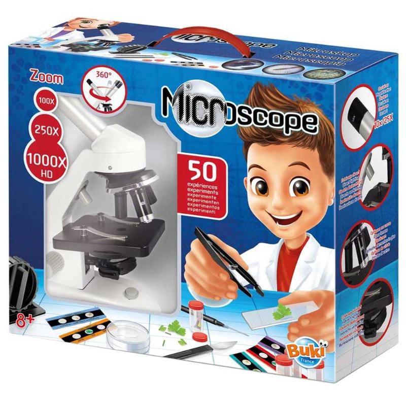 Buki France Microscope With 50 Experiments Kit