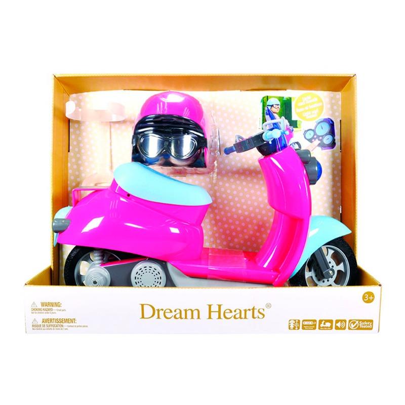 دريم هارتس - دراجة الدمى مع الخوذة