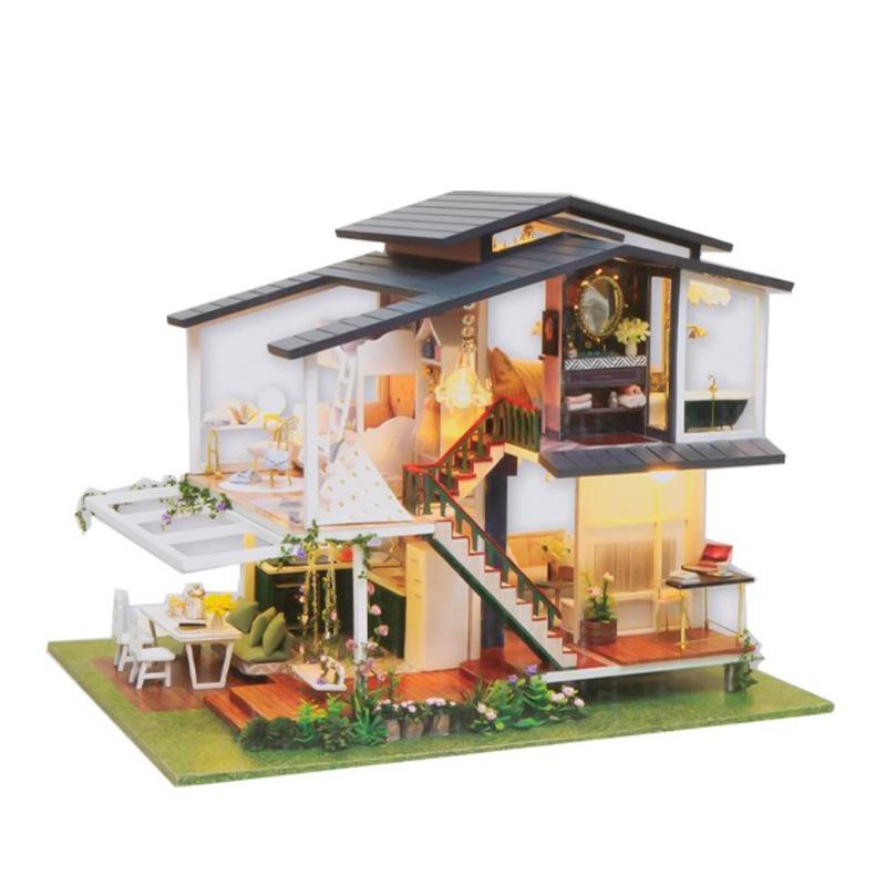 متجر مومو للشاي الخشبي المضيء