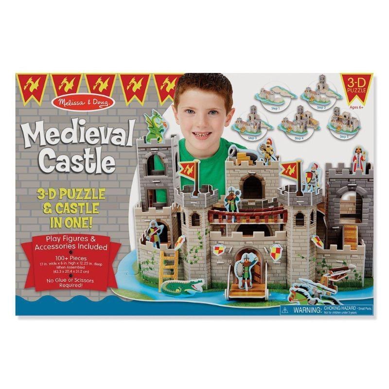 Melissa And Doug Medieval Castle 3D Puzzle