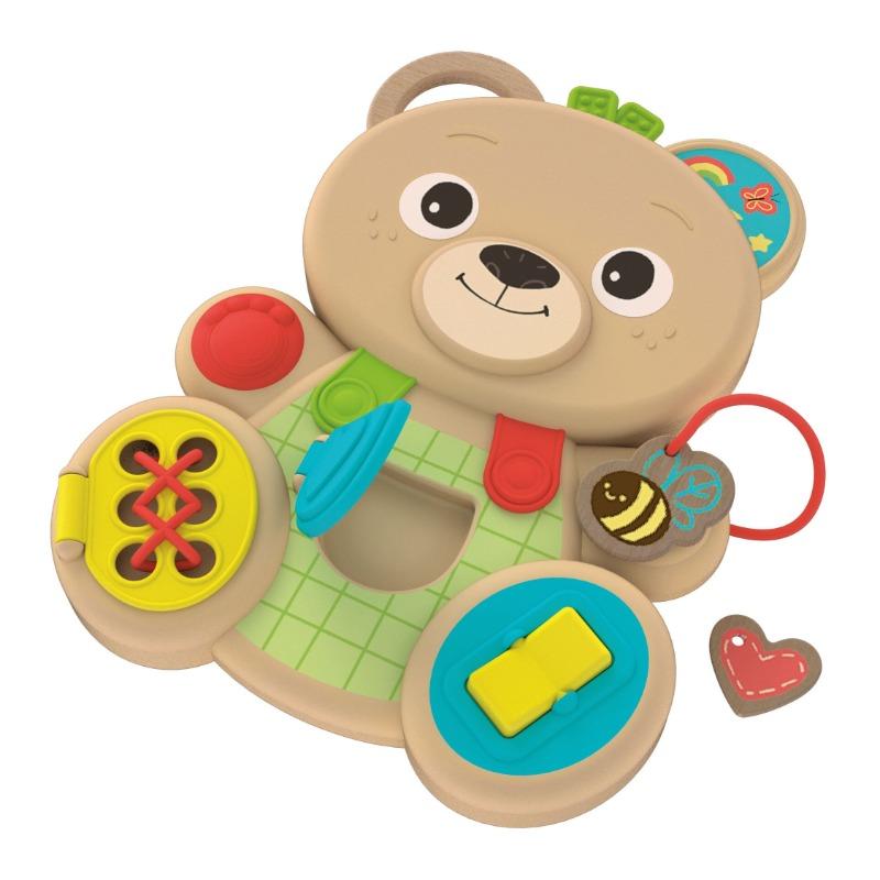Clementoni Montessori Bear Sensory Board