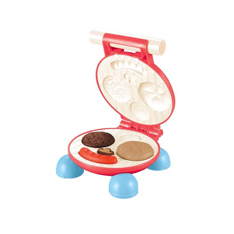 ماجيك دو - مجموعة رمل آلة صنع الهامبرغر السحرية