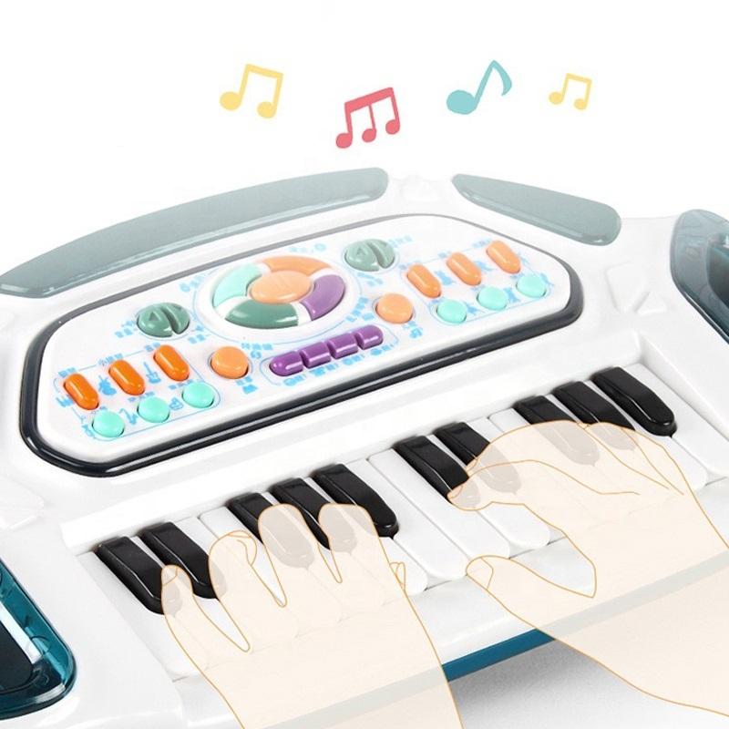 Educational Music Piano - Blue