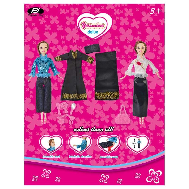 Power Joy Jasmine Doll Gold Color With Blue Clothes 30 cm