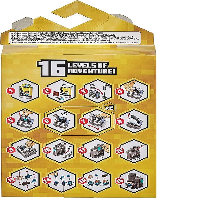 تريجر إكس - مجموعة أنشطة ماين كرافت مغامرات الكهف