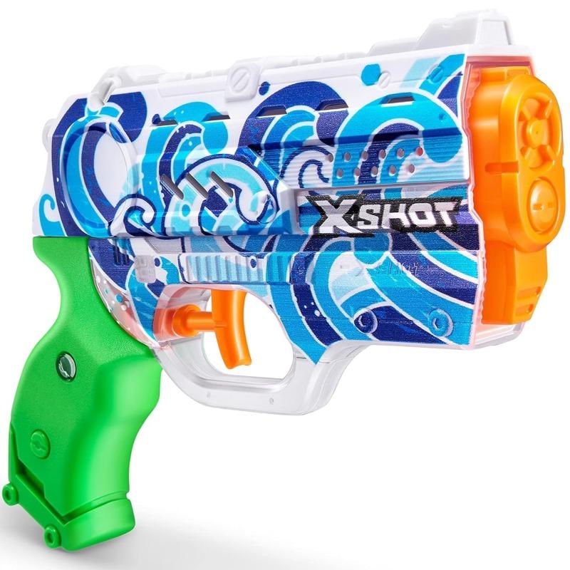 X-Shot Leather Nano Fast Fill Blazer Water Toy Gun 100ml - Blue Panorama