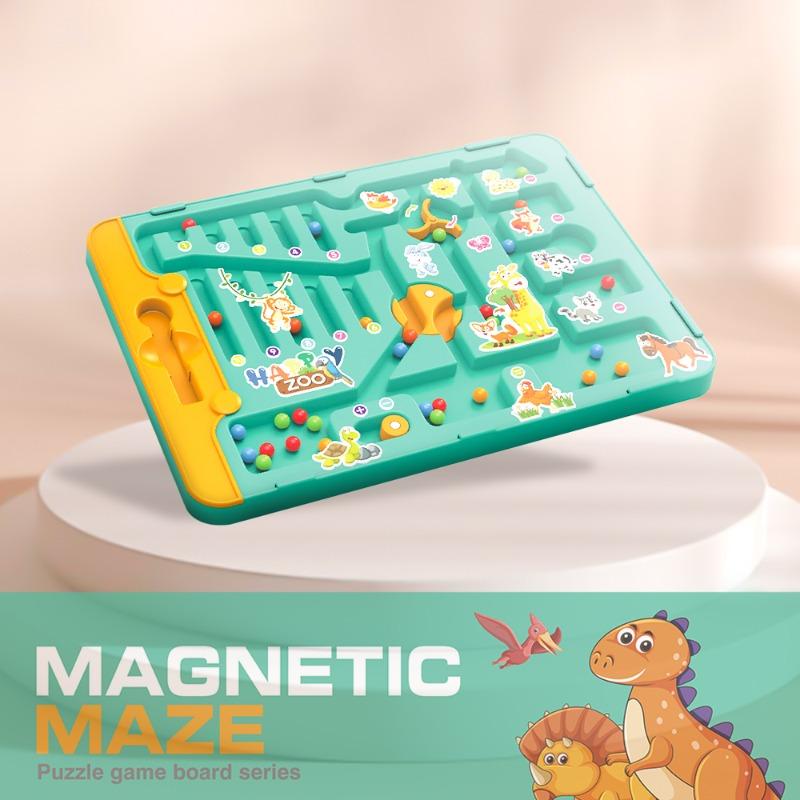 لعبة المتاهة المغناطيسية 3 في 1 - ألوان متعددة