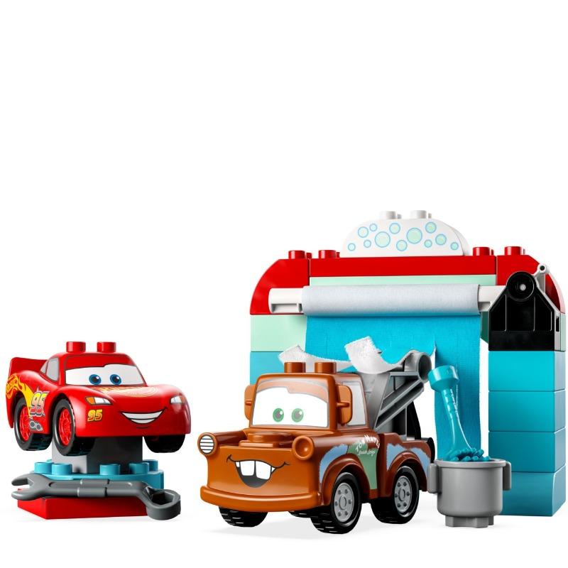 Lego Duplo Lightning McQueen And Mater's Car Wash Fun