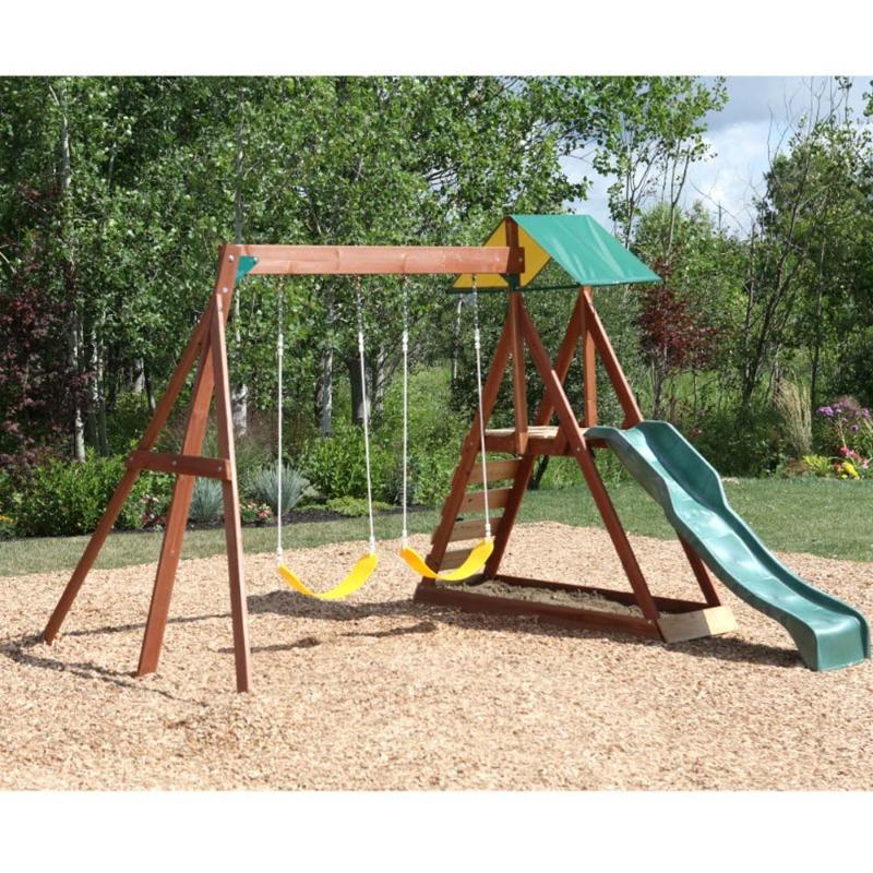KidKraft Sunview Wooden Swing Playset