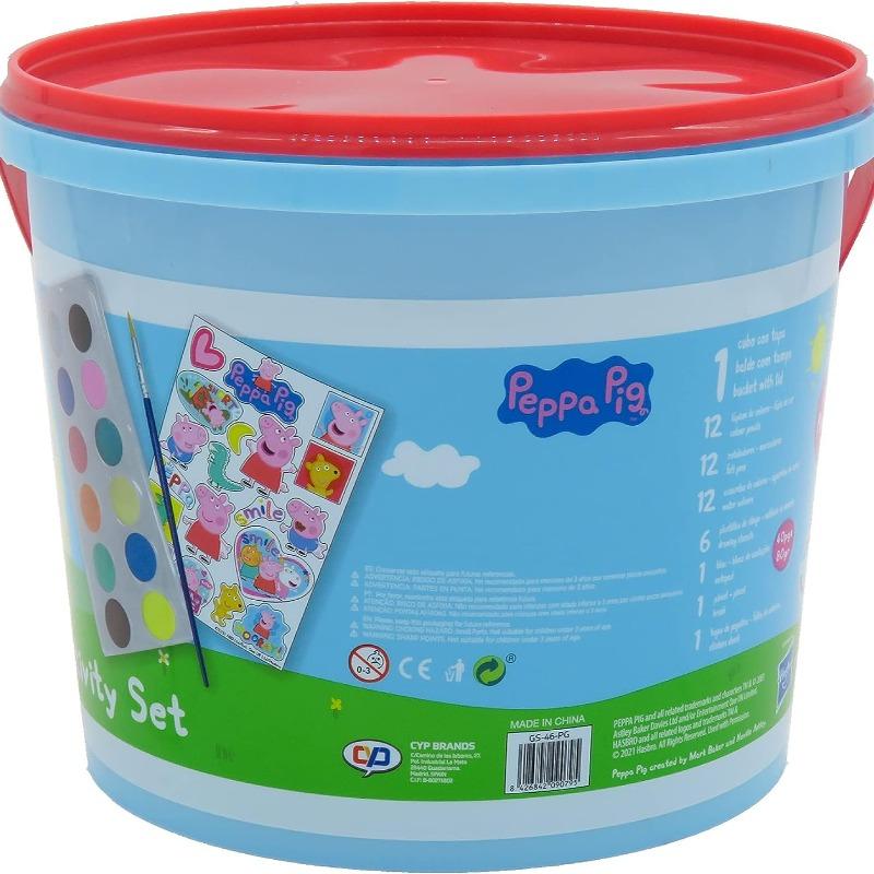 Peppa Pig Art Activity Set -46 Pieces