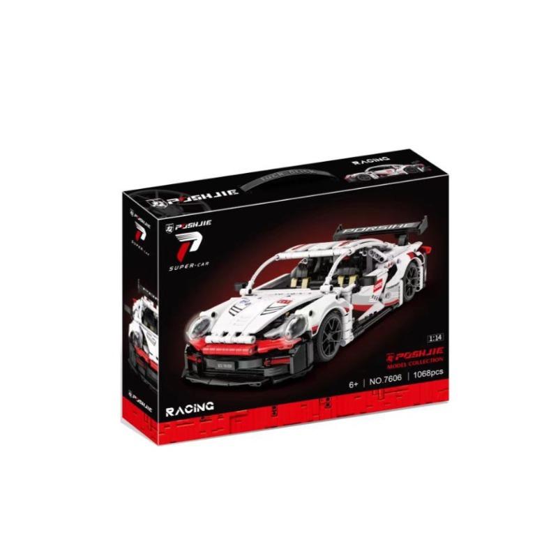 Racing - Building Block Cart With Cherger Block Set 1068 Pcs