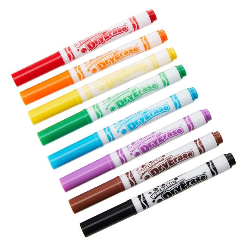Crayola Dry Erase Fine Line Washable Markers 6 Ct