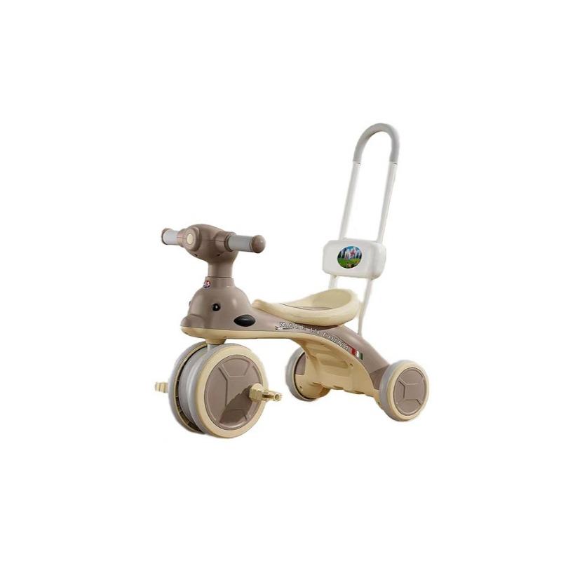 دراجة ليتل بيدل لاثية العجلات - لون بيج