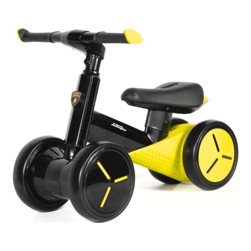 Lamborghini Mini Balance Bike for Kids - Yellow