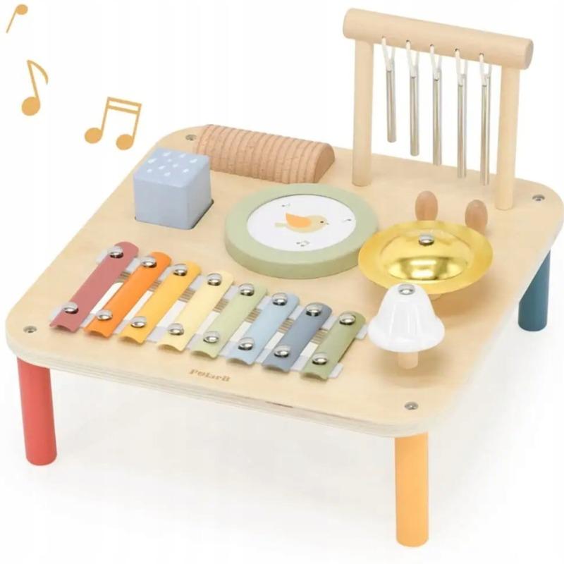 Viga Wooden Educational Musical Sensory Table 7in1