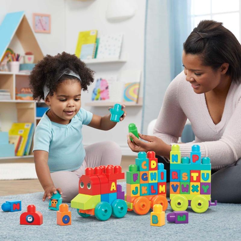 Mega Bloks ABC Learning Train