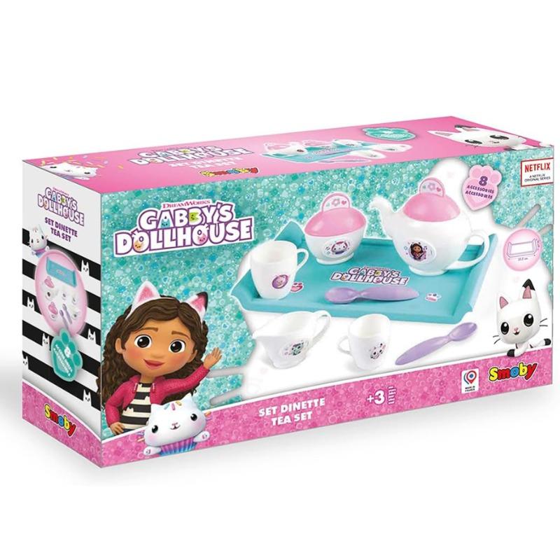 سموبي - مجموعة لعبة بيت الشاي الدمية غابي