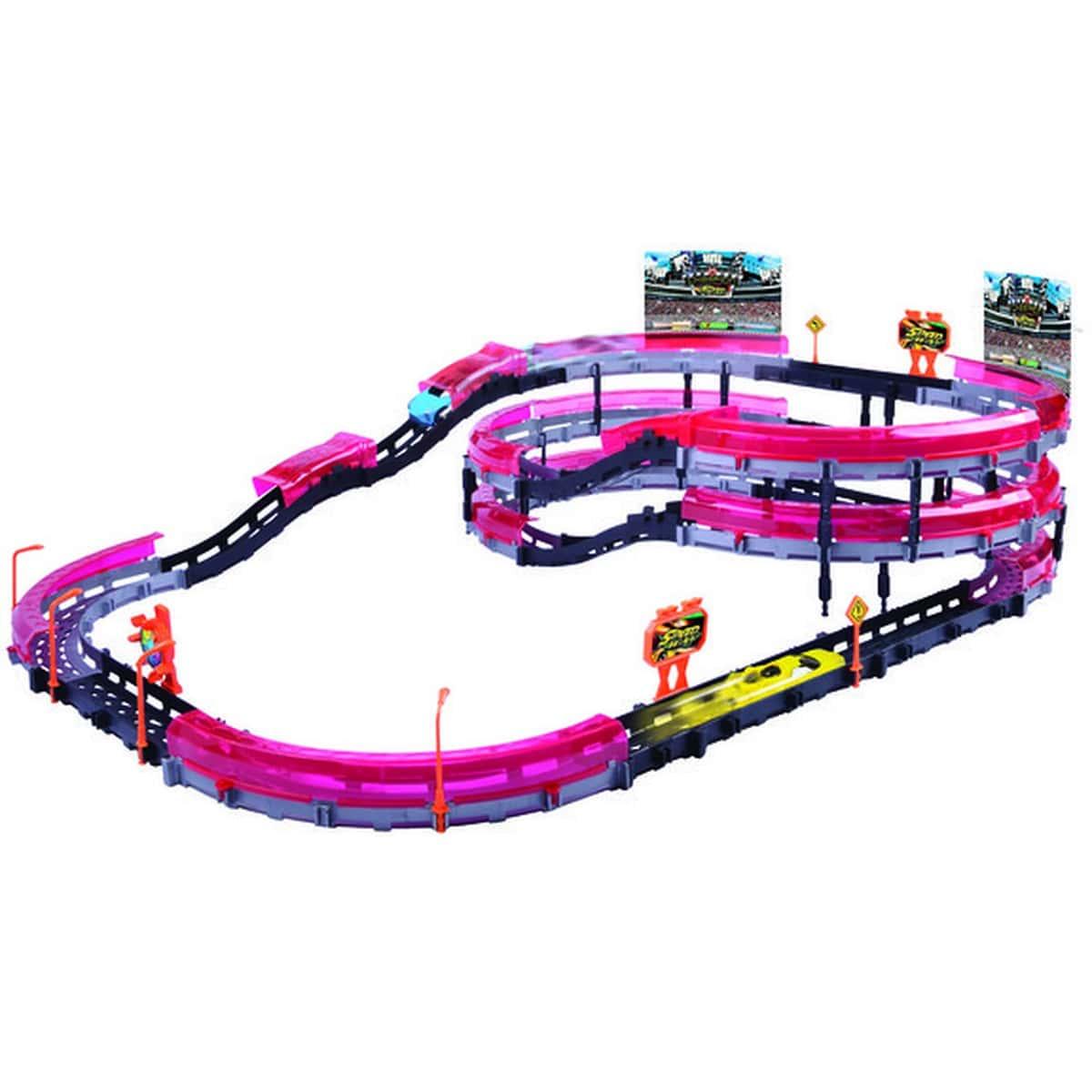 Motormax Speedway Electric 3 Level Racing Track Set