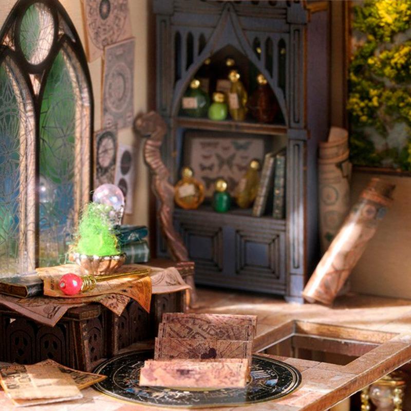 Magic Wooden Luminous House