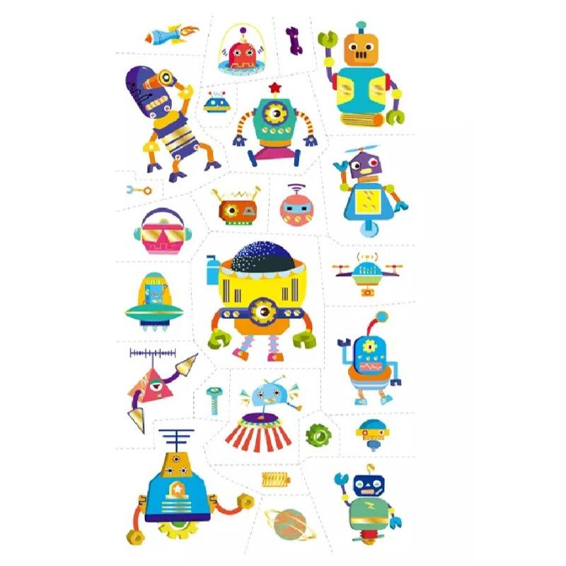 Avenir Tattoo Sticker-Robot