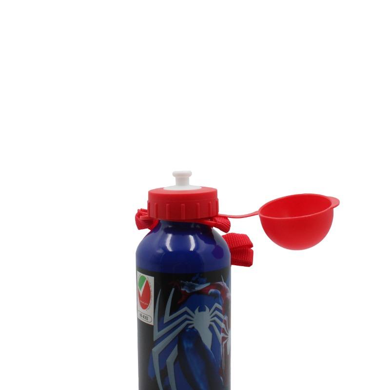 Spider-Man 2 Metal Water Bottle With Straps