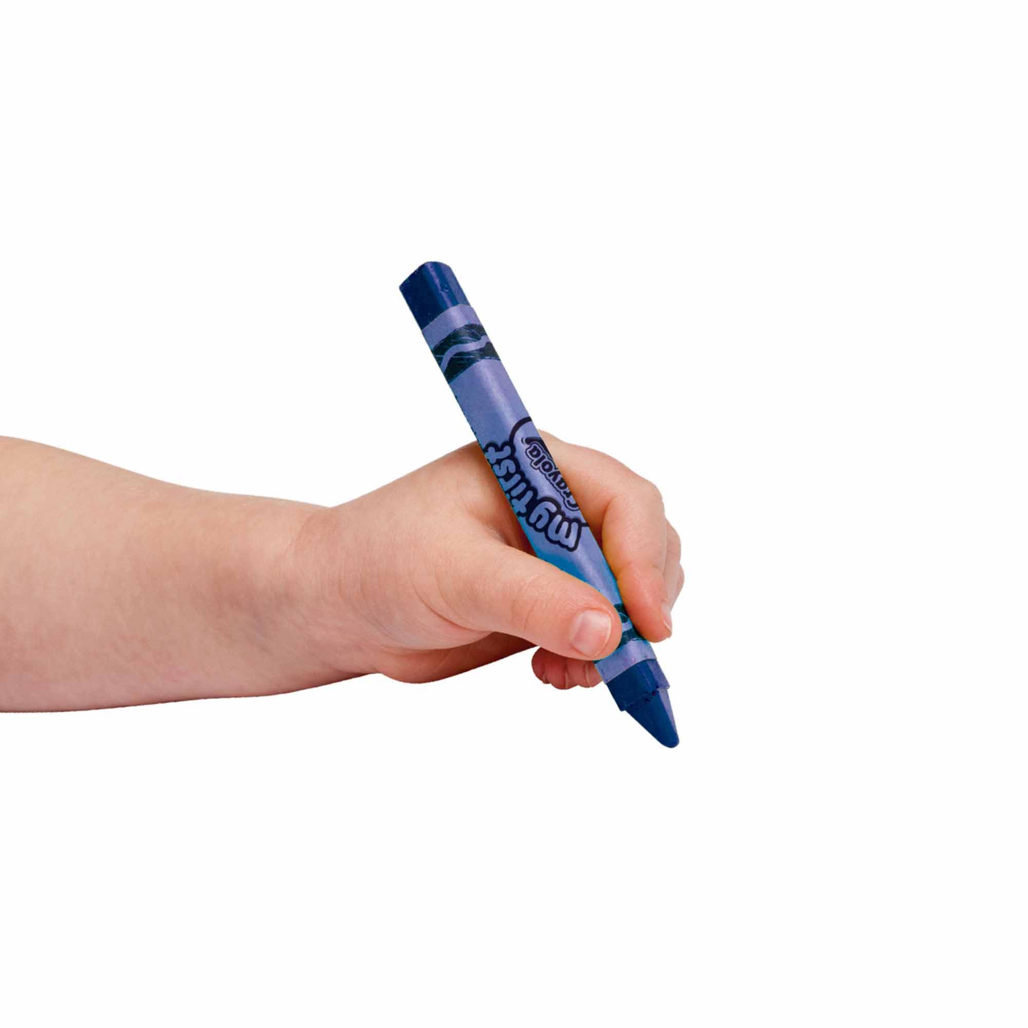 كرايولا - أقلام تلوين مثلثة الشكل قابلة للغسل - 8 أقلام