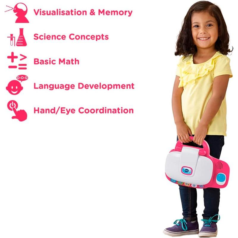 في تك - اللاب توب التعليمي لون وردي