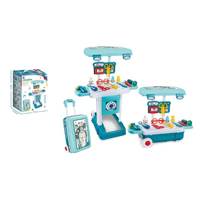 Pretend Doctor Clinic Play Set 3 in 1 - Blue
