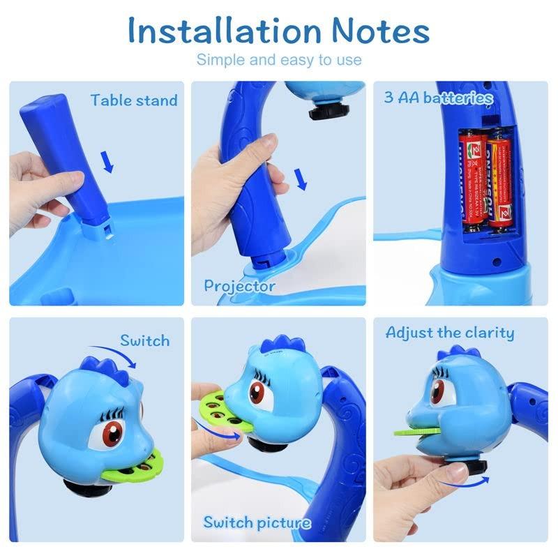 Projector Painting Toy Discs - Blue
