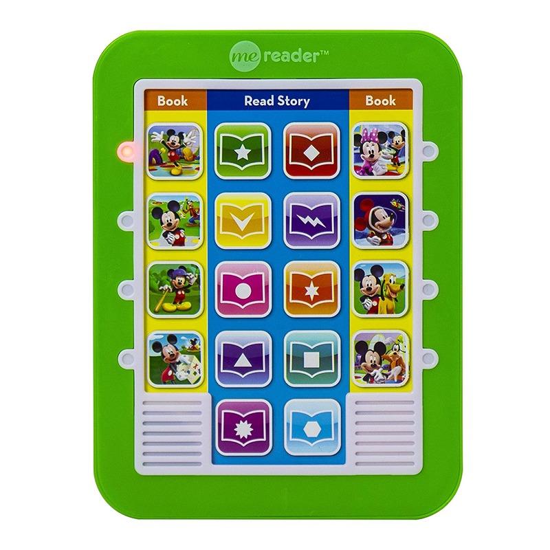 ديزني ميكي ماوس قارئ إلكتروني مع 8 كتب صوتية