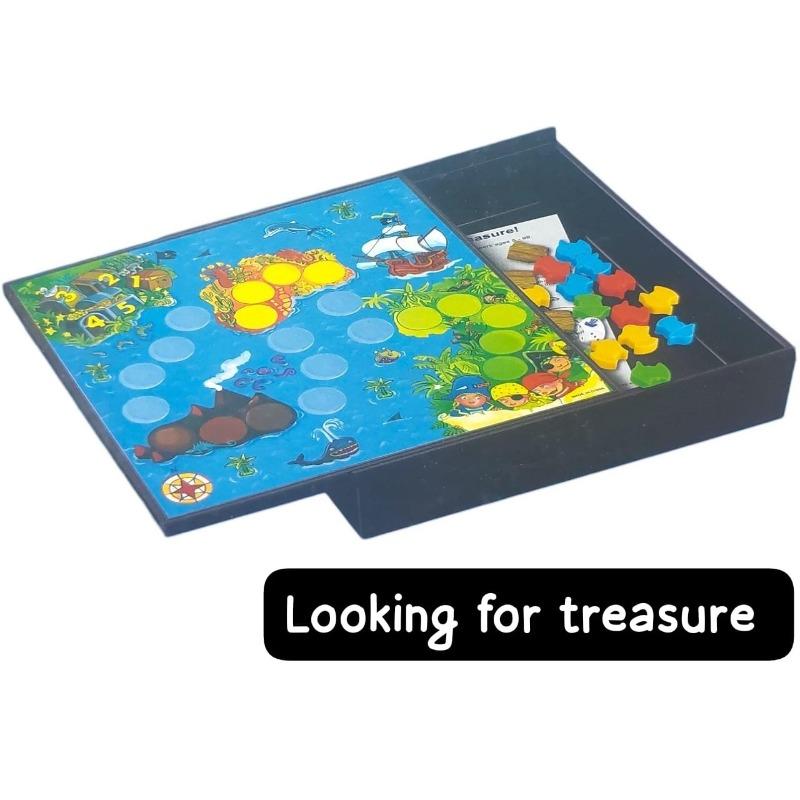 2 in 1 Magnetic Looking for Treasure + Snake & Ladders
