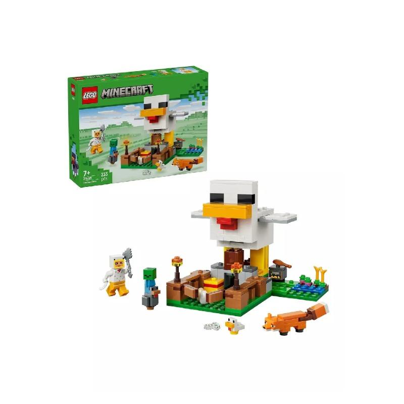Lego Minecraft Chicken Farm Gaming Toy 21585