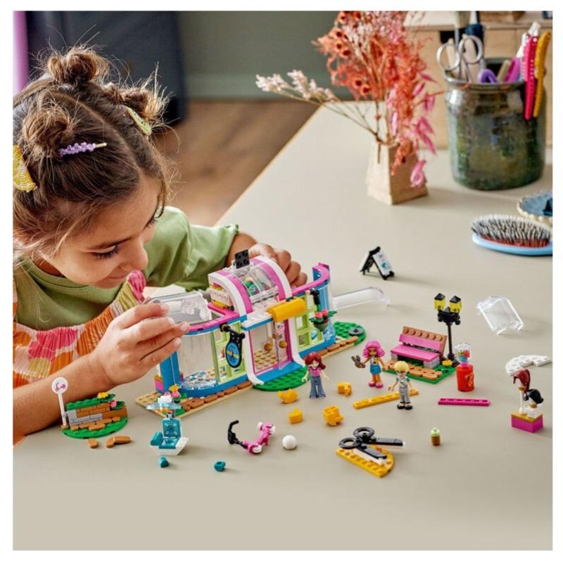 LEGO Friends Hair Salon Building Toy Set - 401 Pcs 41743