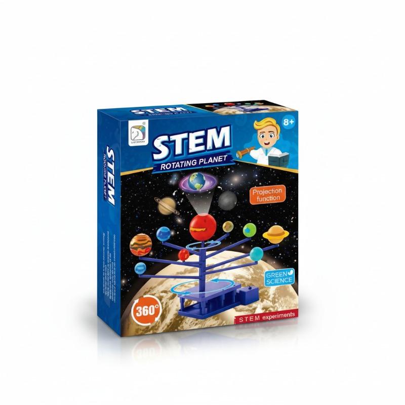 Rotating Planetary Model with Projector