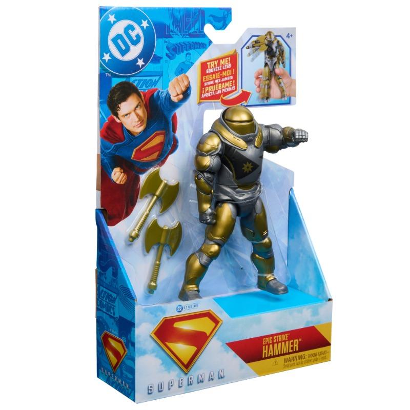 DC Superman Movie Fig 6" Feature Battle Attack - Assorted